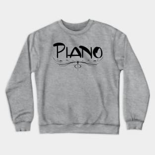 Piano Accent Crewneck Sweatshirt